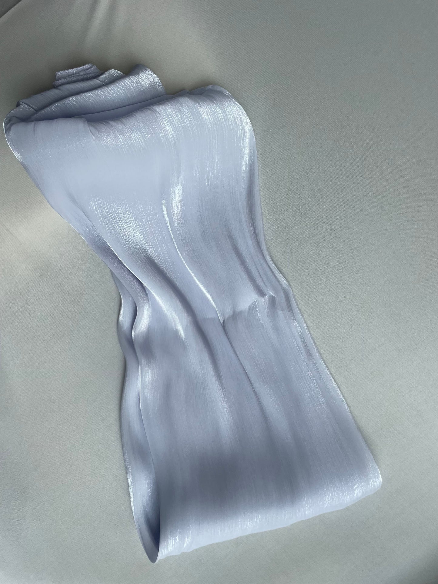Organza de soie LILAS foncé