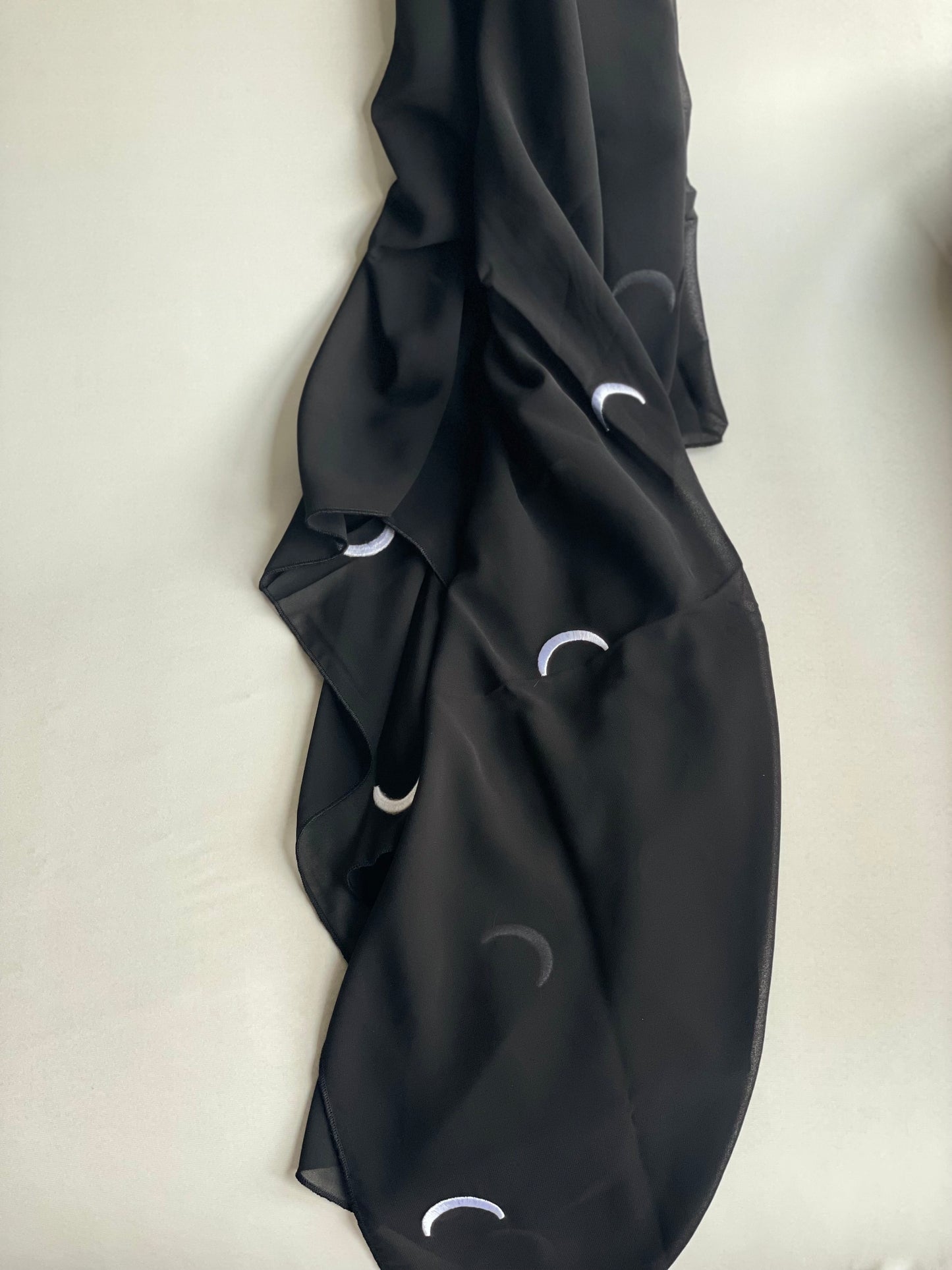Mousseline Moon Noir