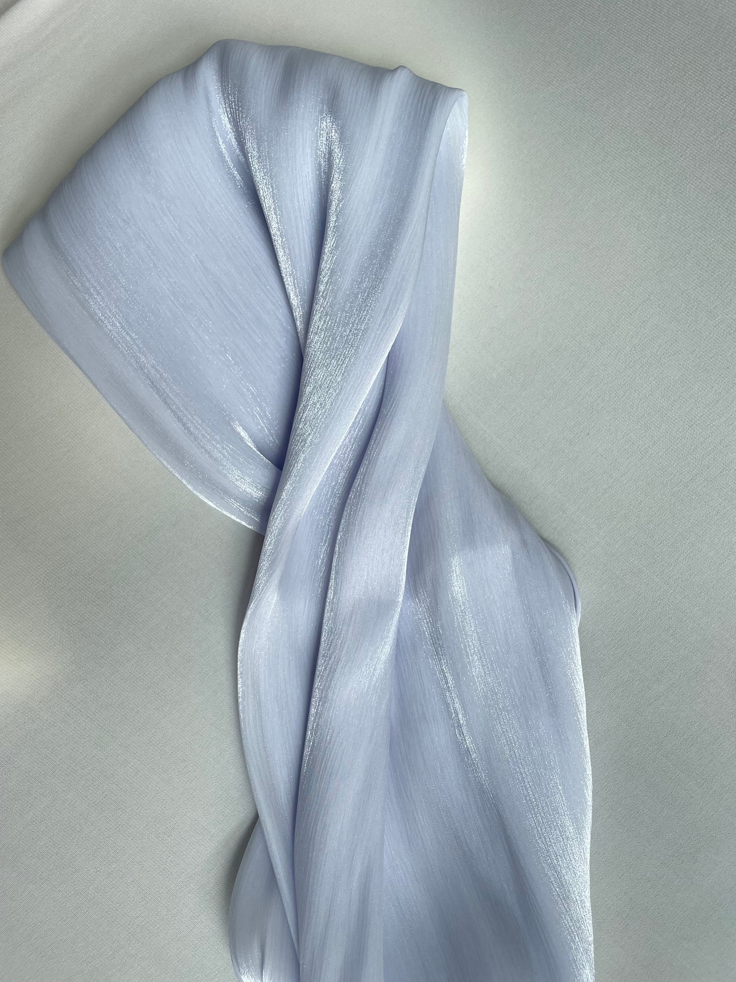 Organza de soie LILAS foncé