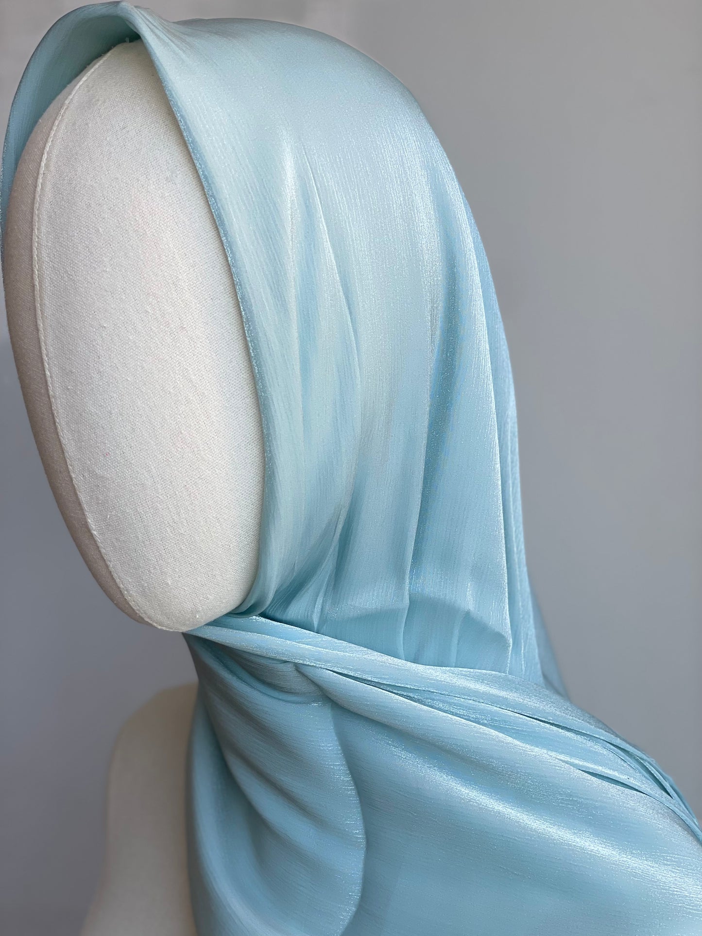 Organza de soie strass Turquoise