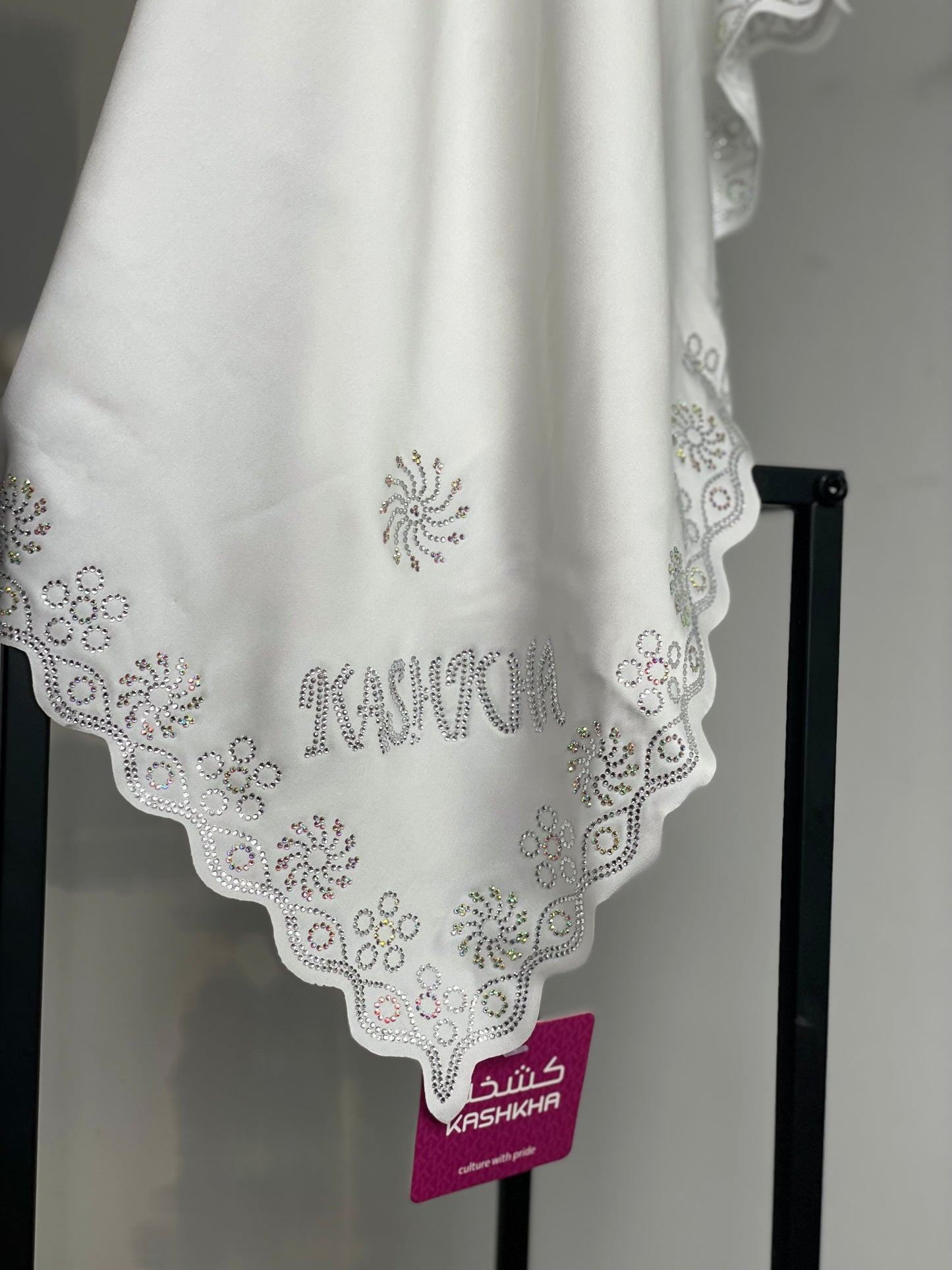 Carré DAHLIA Blanc