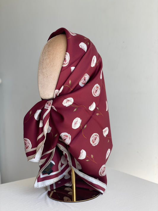 Carré de soie ROMANTIC (+couleurs)