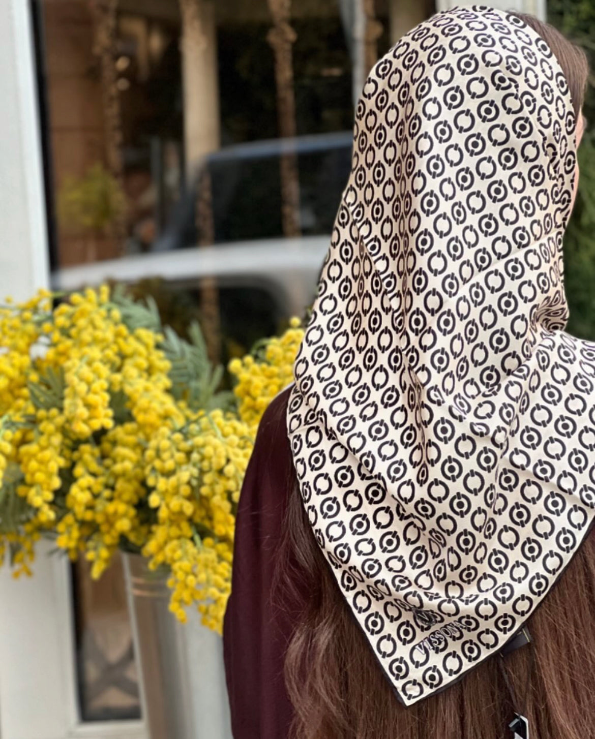Vissona silk square