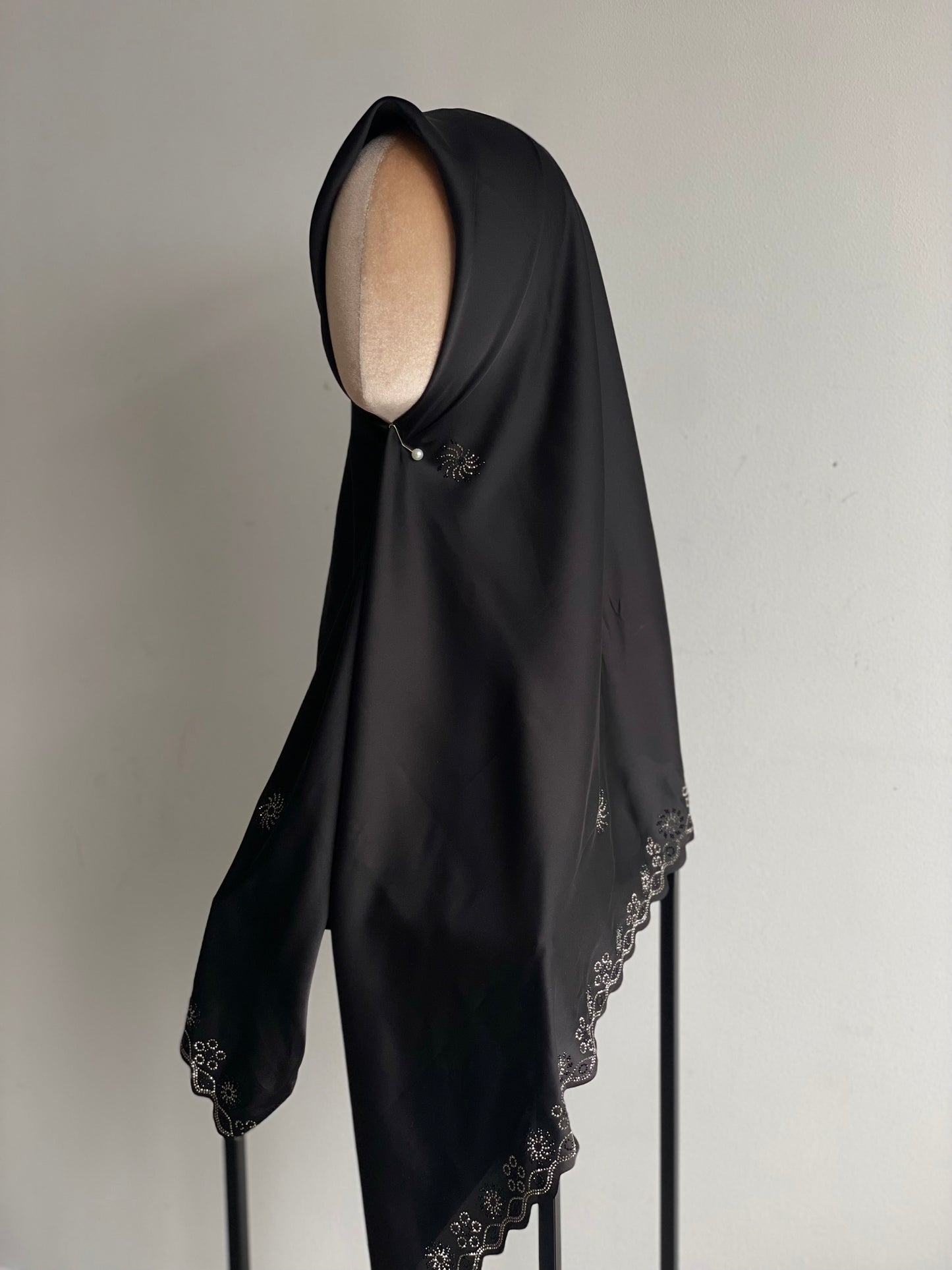 Carré DAHLIA Noir
