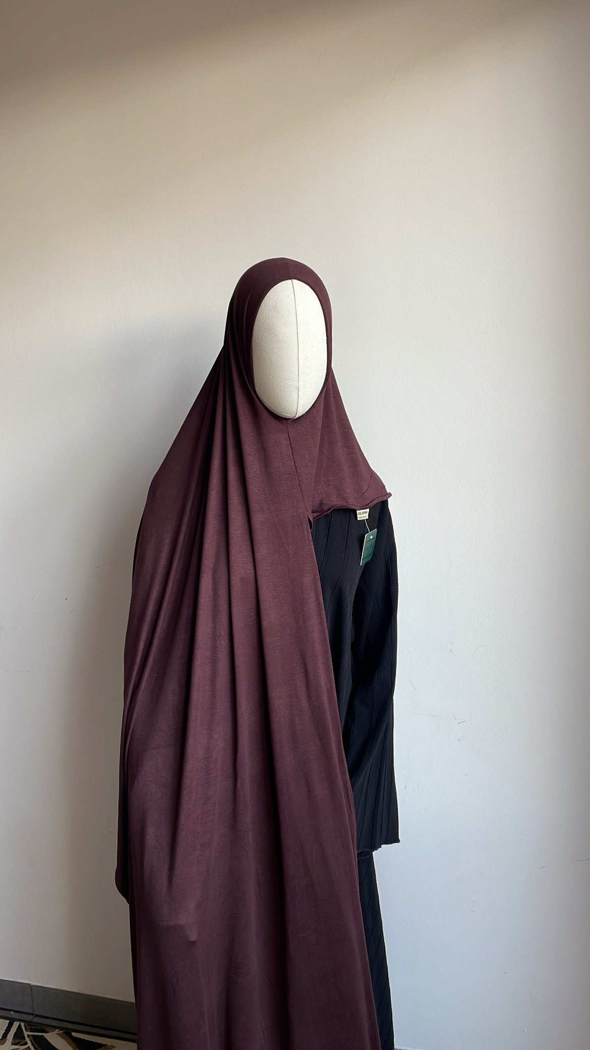 Hijab jersey à enfiler des émirats