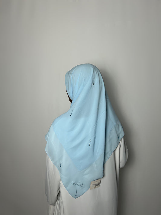 Carré SOPHIE Bleu ciel