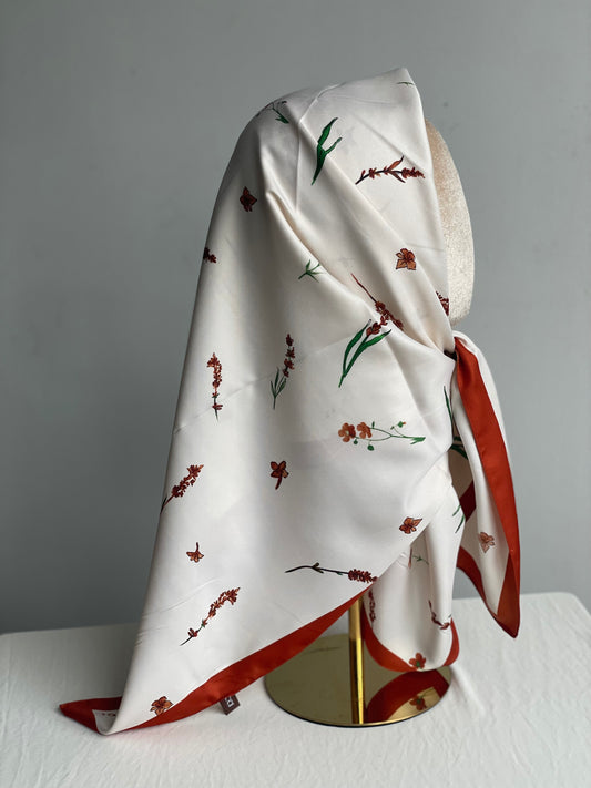 Carré de soie Brin (+couleurs)