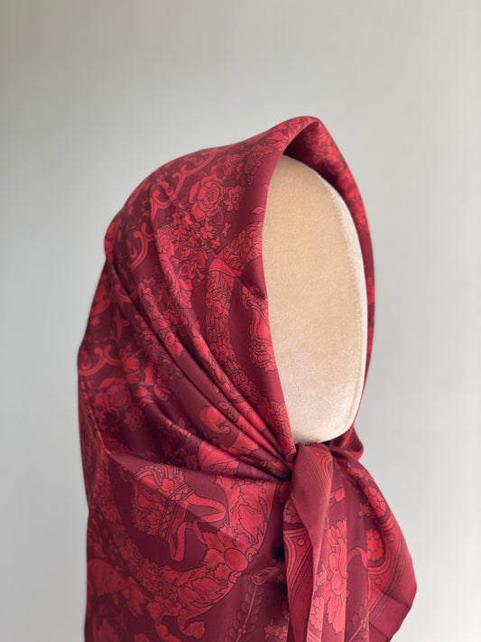 Carré de soie VELVET