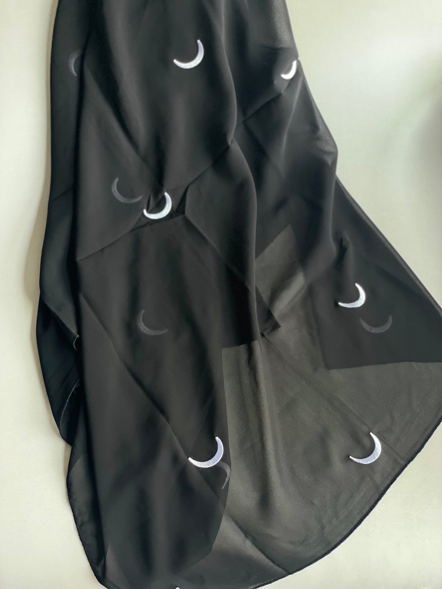Mousseline Moon Noir
