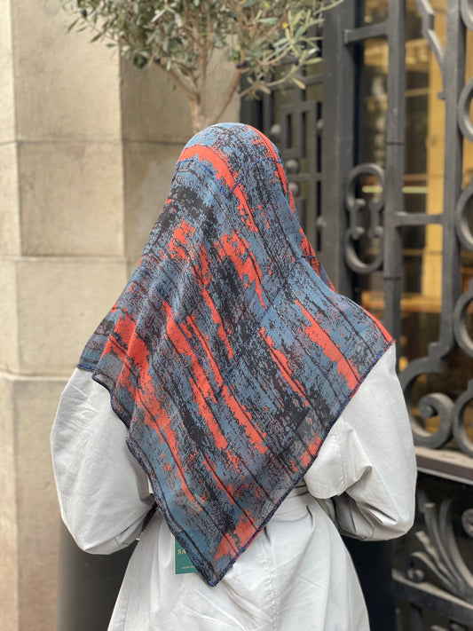 Carré mousseline AMBRE