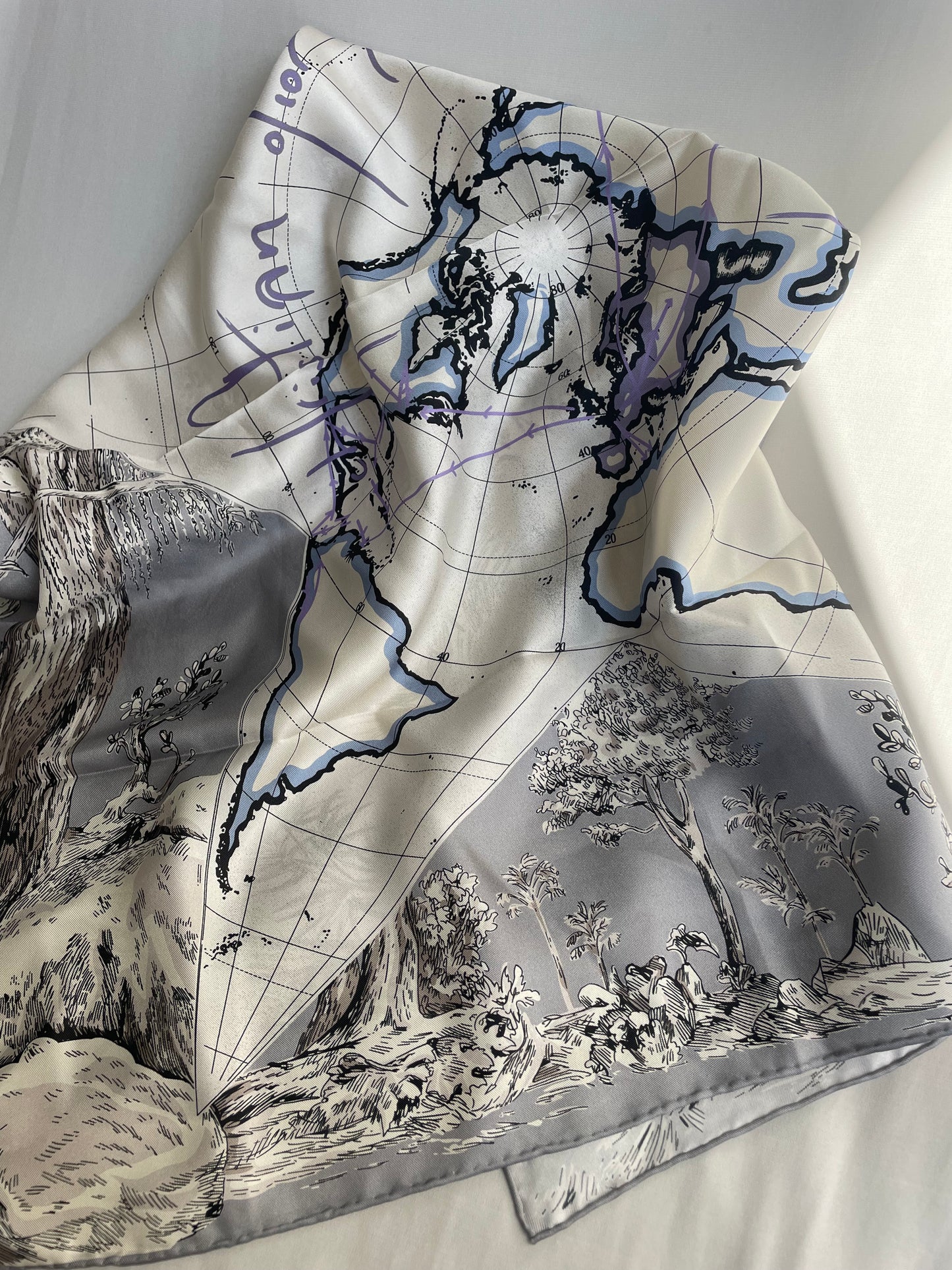 World silk square