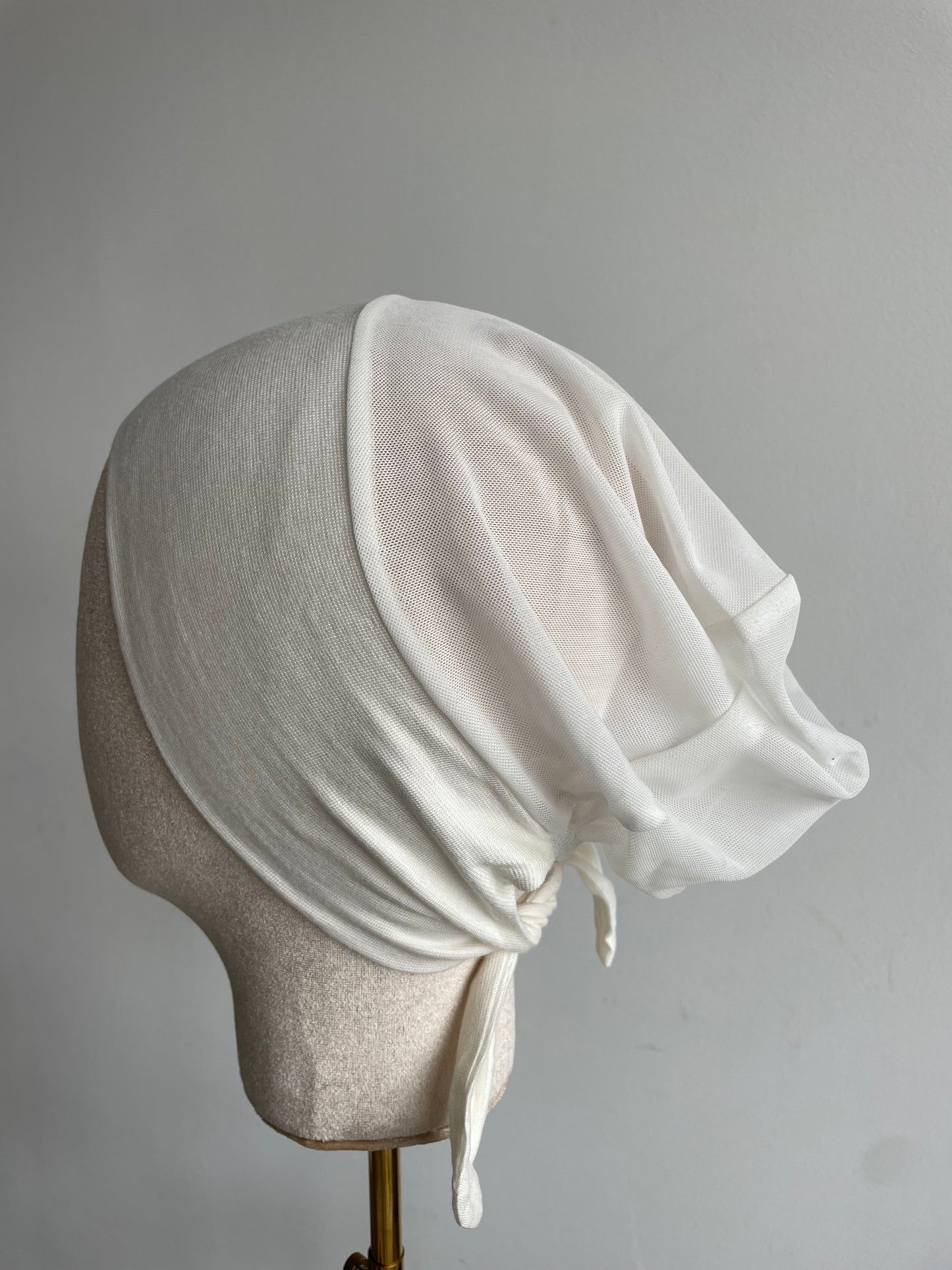 Bonnet à noué filet