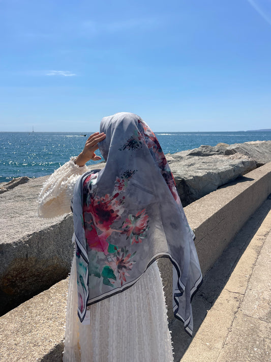 Carré LANJERON Gris