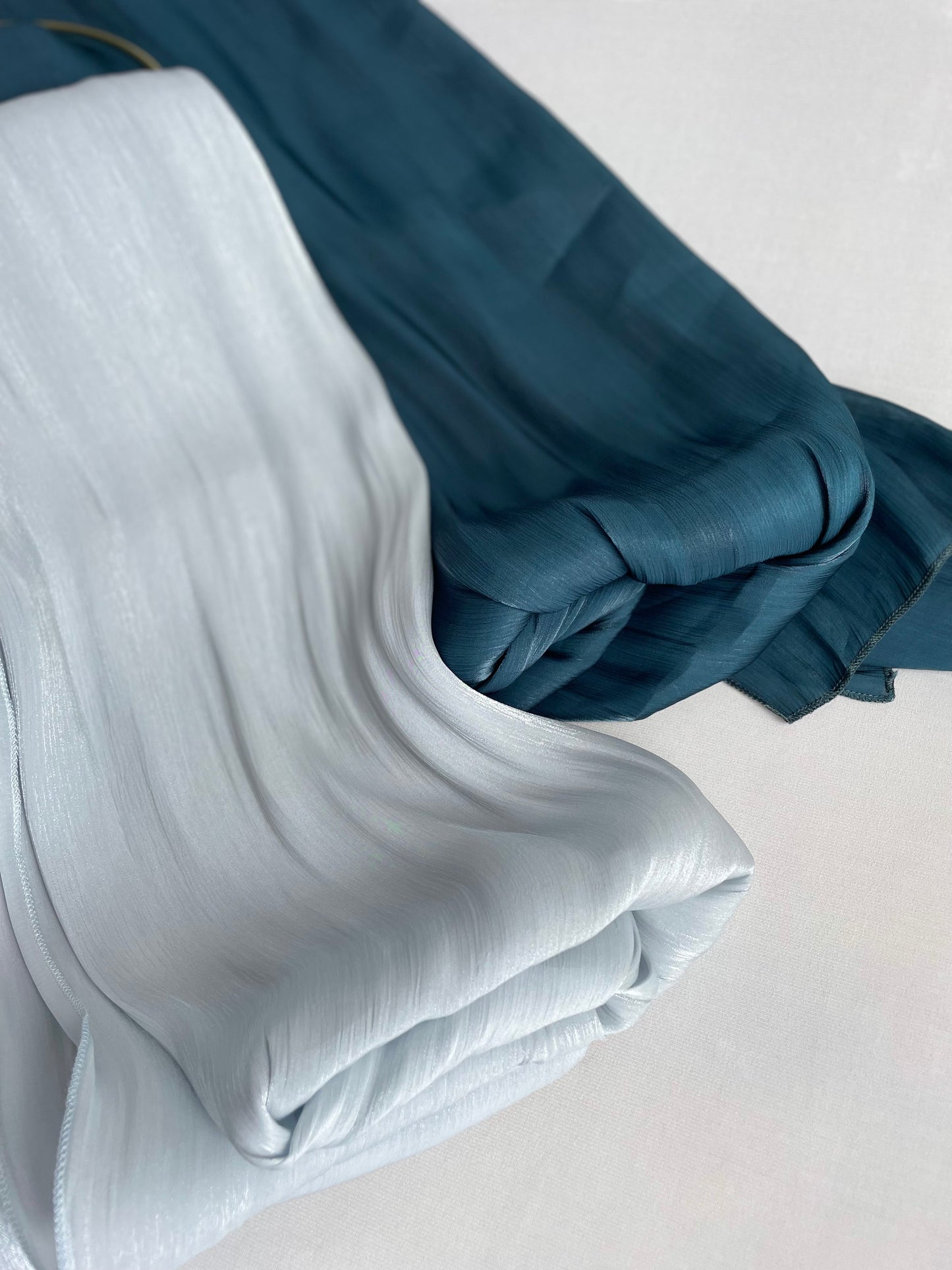 Organza de soie Vert d’eau