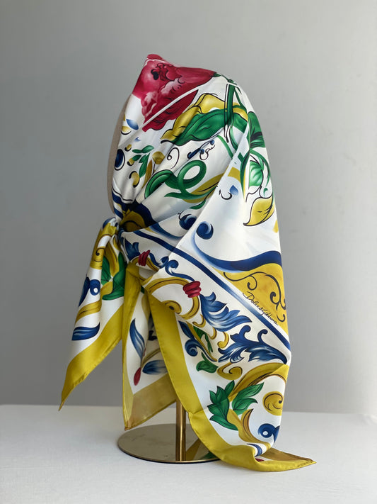 Carré de soie DOLCE VITA