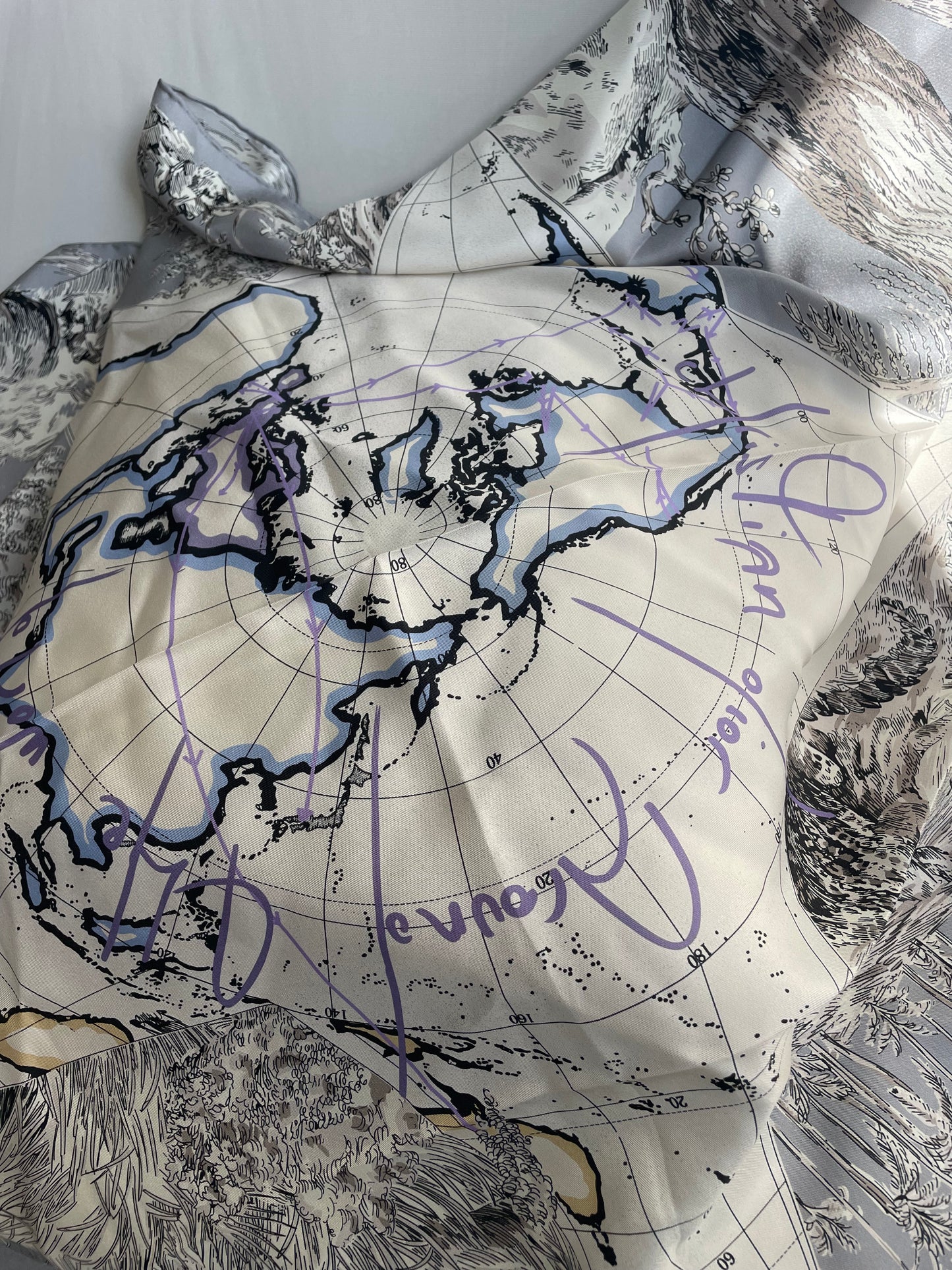 World silk square