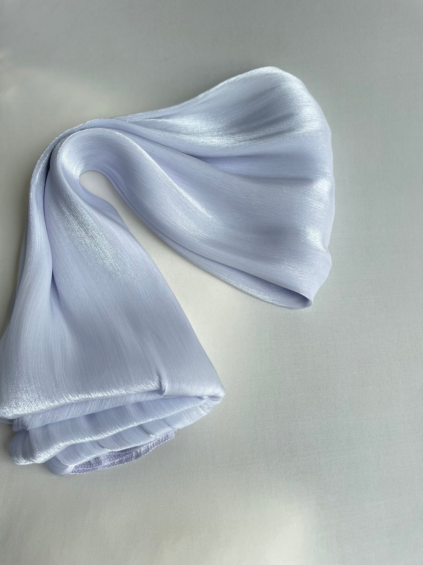 Organza de soie LILAS foncé