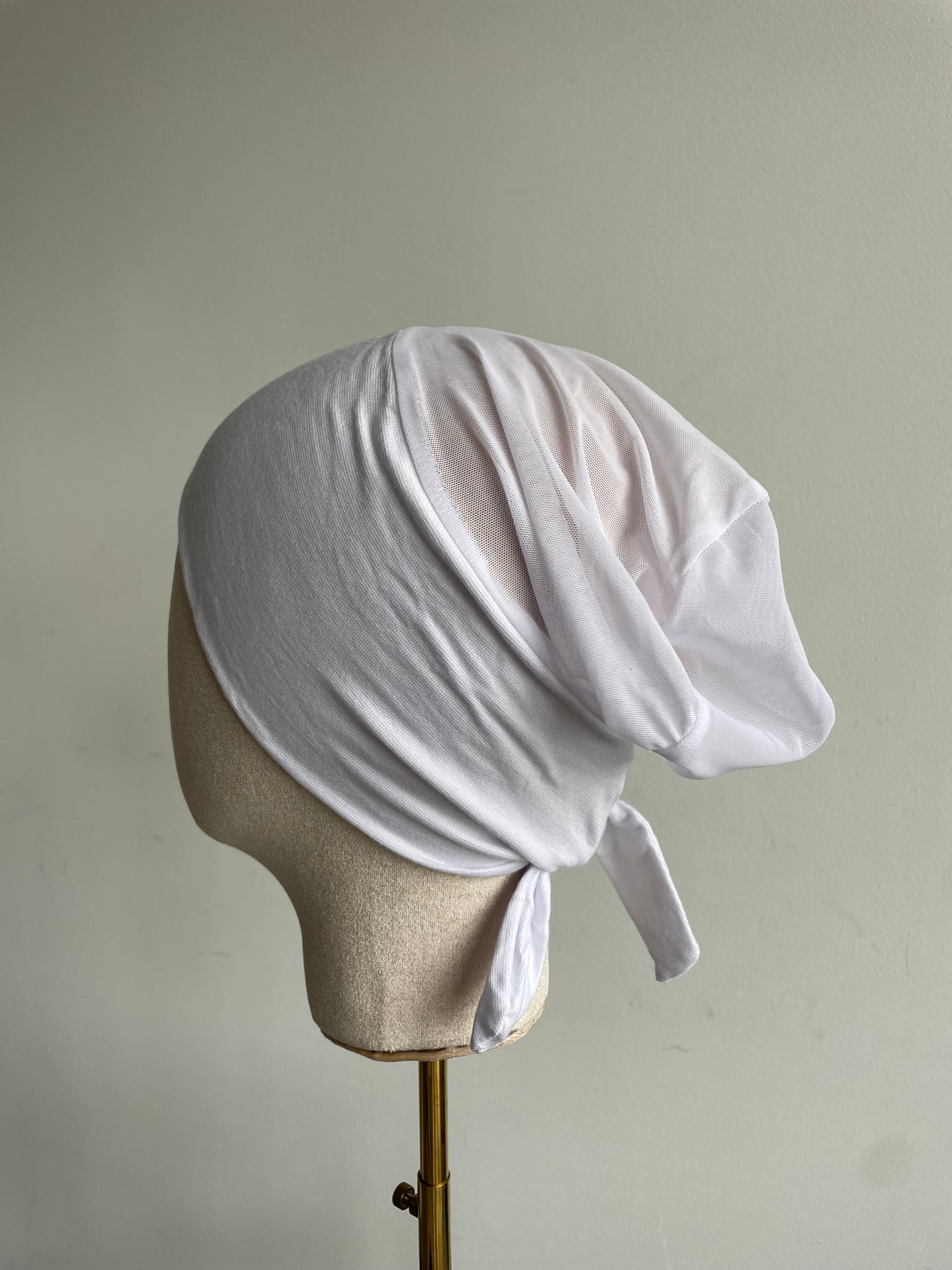 Bonnet à noué filet