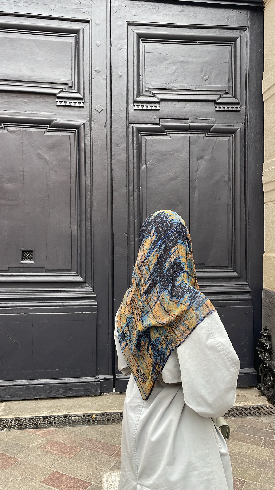 Carré mousseline QUARTZ