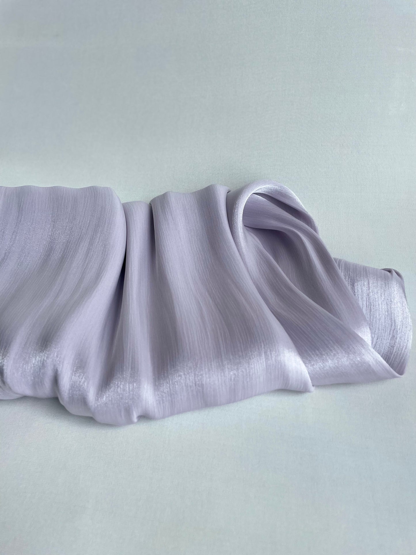 Organza de soie LILAS clair