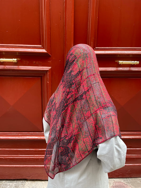 Carré mousseline CARMINE