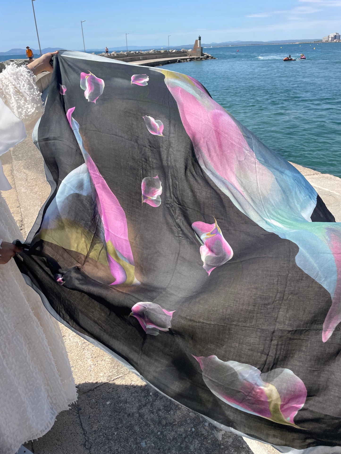Carré Modal CALLAS NoirRose