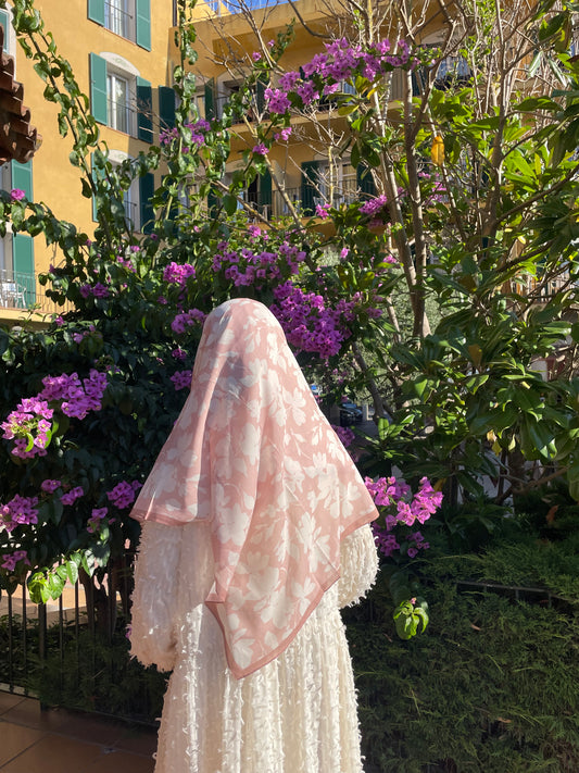 Carré MAGNOLIA Rose