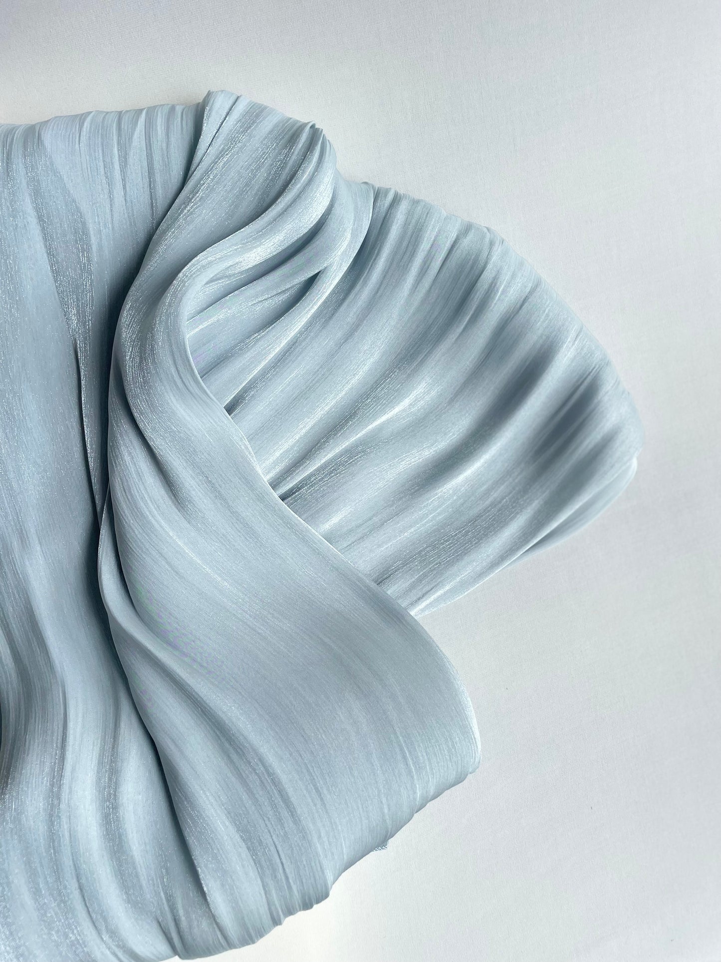 Organza de soie Vert d’eau