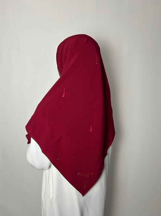 Carré SOPHIE Cerise