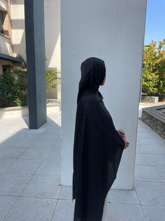 SALAMA Noir strass noir