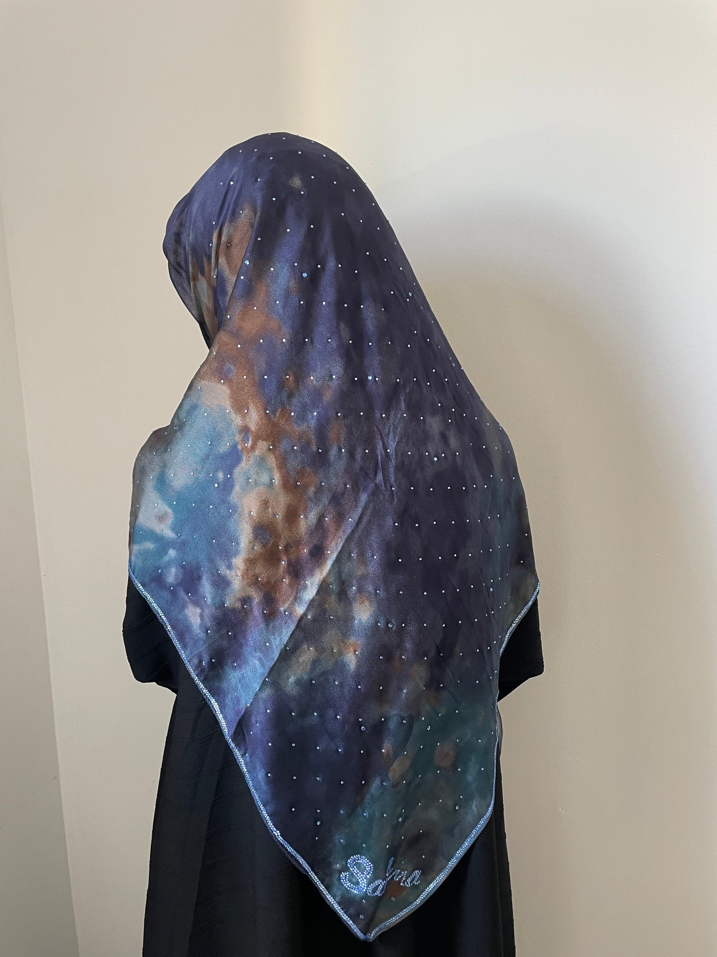 Carré mousseline Constellation mars