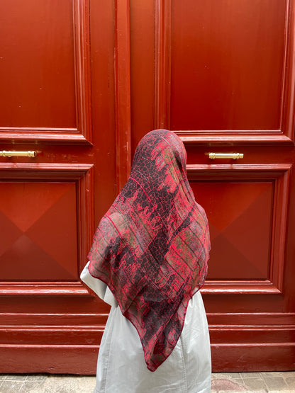 Carré mousseline CARMINE