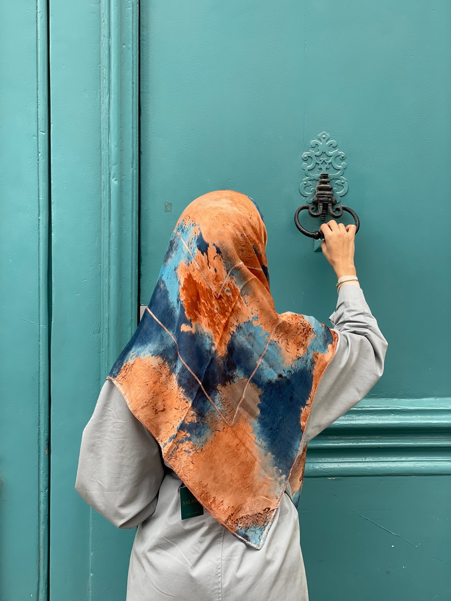 Carré mousseline CORAIL