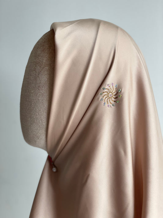 Carré DAHLIA Beige