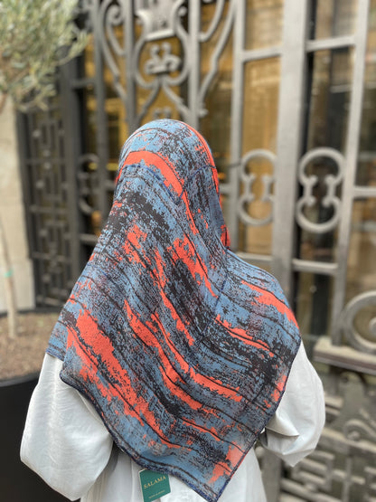 Carré mousseline AMBRE