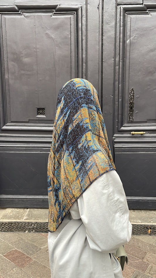 Carré mousseline QUARTZ