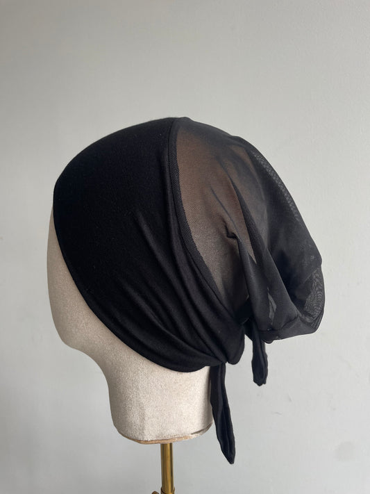 Bonnet à noué filet