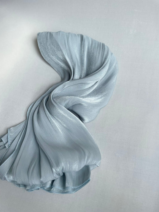 Organza de soie Vert d’eau