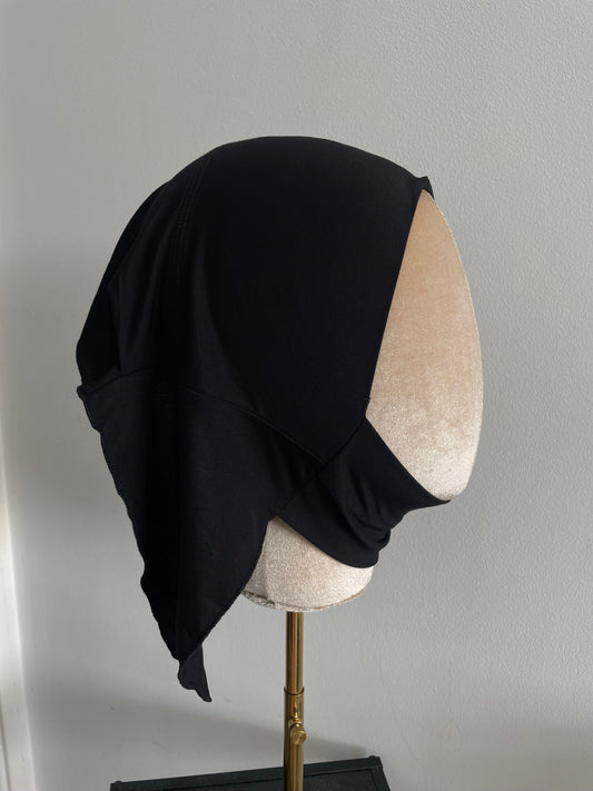 Bonnet cache dessous de menton