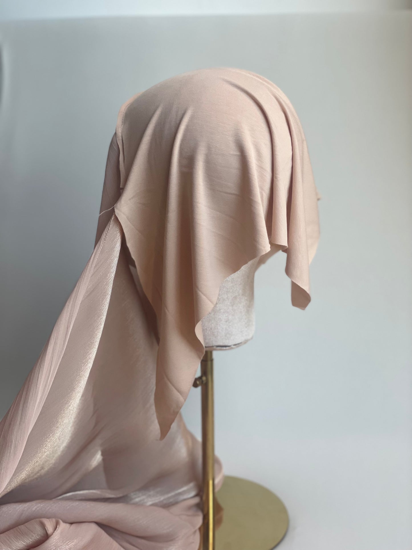 Organza de soie Doré avec Bonnet