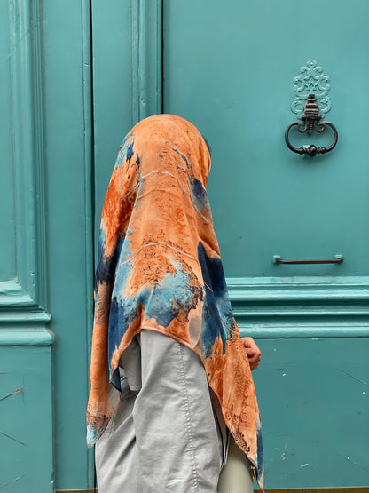 Carré mousseline CORAIL