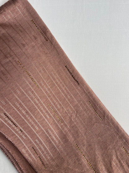 Jersey premium Strass Marron