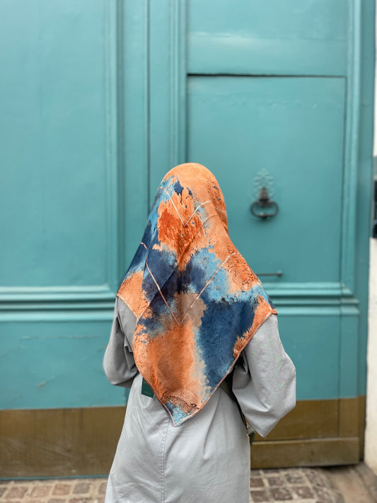 Carré mousseline CORAIL