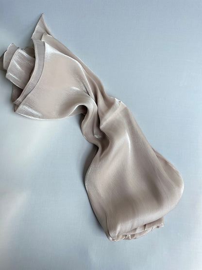 Organza de soie strass Avoine