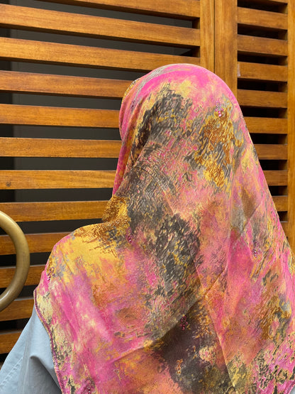 Carré mousseline ECLAT