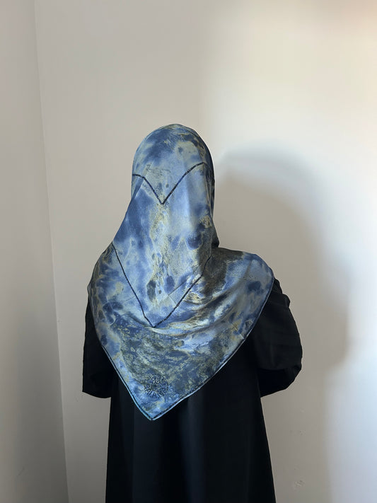 Hyacinth muslin square