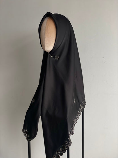 Carré DAHLIA Noir