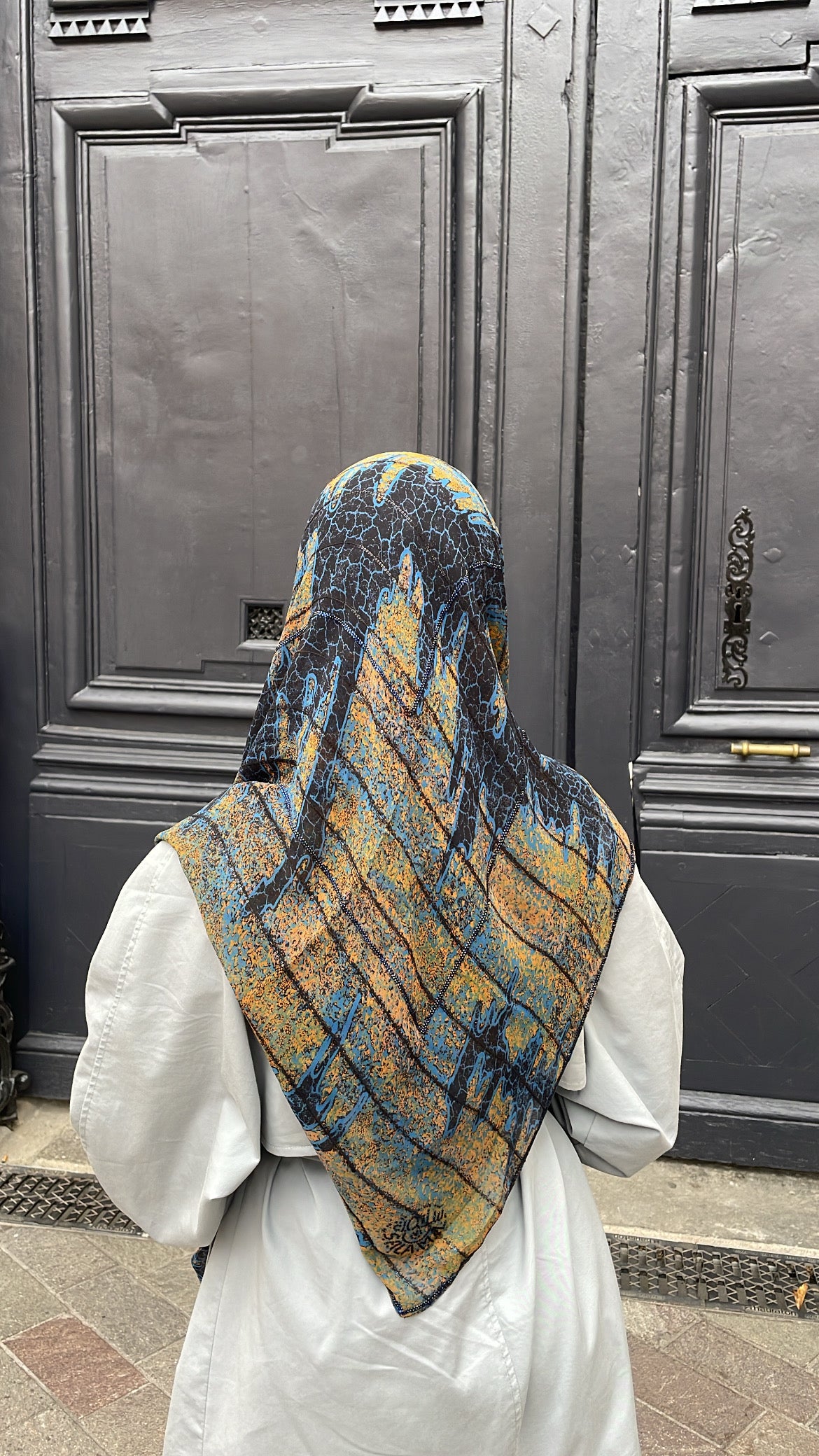 Carré mousseline QUARTZ