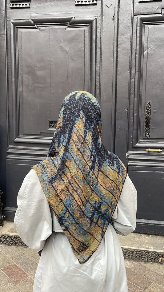 Carré mousseline QUARTZ