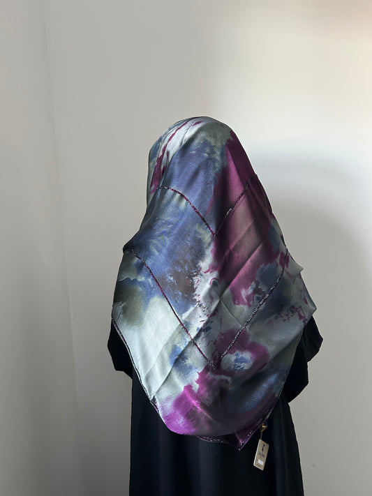 Watercolor Muslin Square
